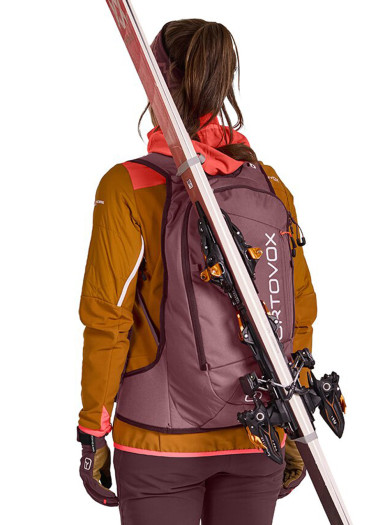 detail Batoh - Ortovox Powder Rider 16 Dusk Rose 16 Liter