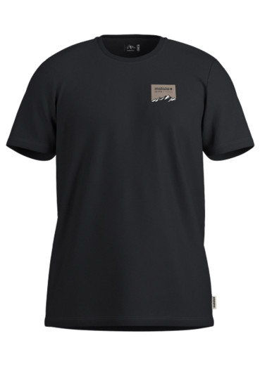 detail Tričko Maloja  LEANOM.deep black