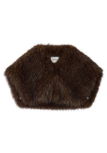 detail APPARIS Devin Fox Shrug Brown