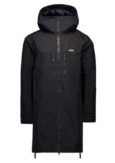 detail POC Race Mentor Coat Uranium Black
