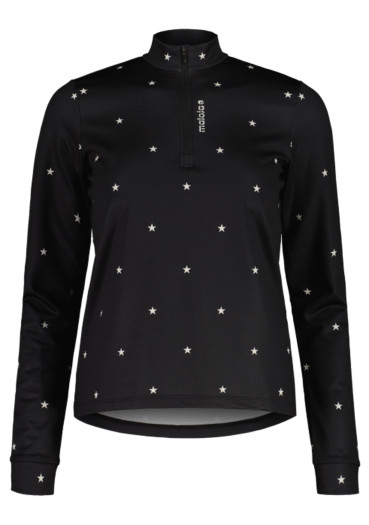 detail Dámská Mikina Maloja  SAWANGM. SHIRT deep black