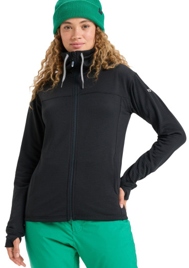 detail Dámská mikina Roxy ERJFT04974-KVJ0 Vertere Zip Fleece Top