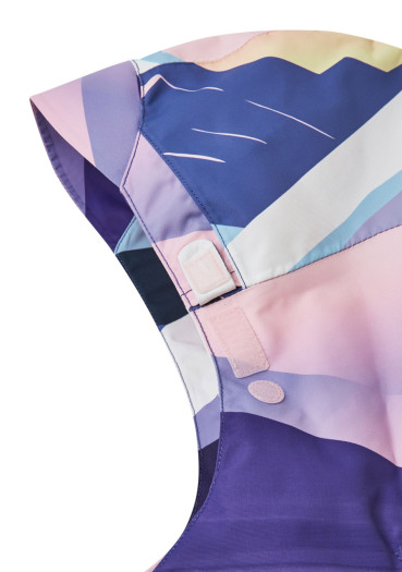 detail  Dětská zimní bunda s membránou Reima Posio - Breezy Violet