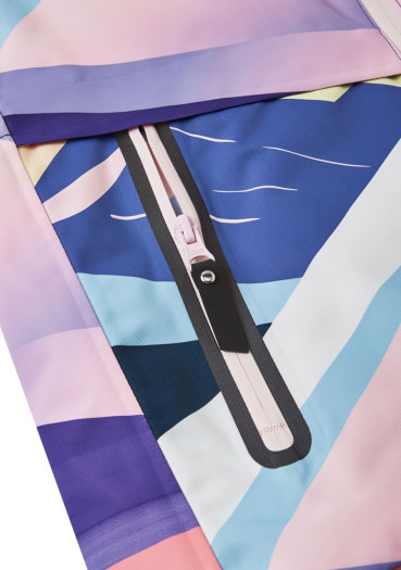 detail  Dětská zimní bunda s membránou Reima Posio - Breezy Violet