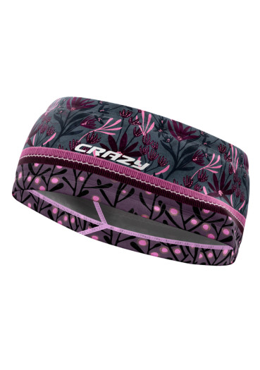 detail Čelenka Crazy Band Voltage Winter Flower