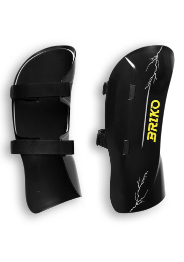 detail Briko SHIN GUARD-Black Yellow Butte-chránič