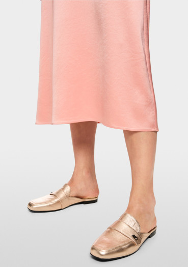 detail Dámské šaty Marc Cain AC 21.23 W46 Dress Peach Beige 217