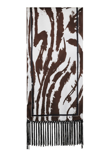 detail Šál Sportalm Namese 950222 Tavern Charcoal