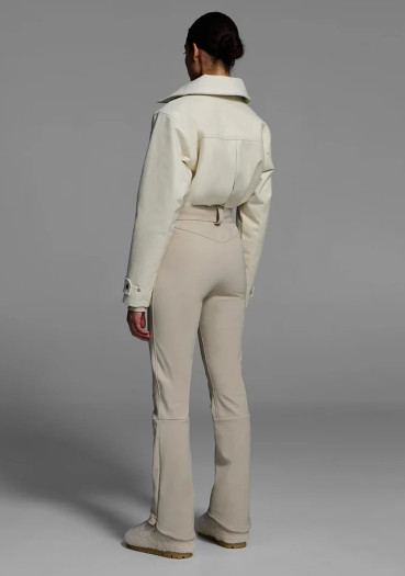 detail Dámský lyžařský overal Cordova Telluride Natural/Sand