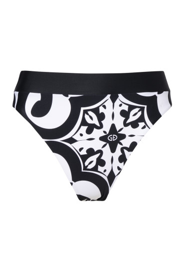 detail Dámské plavky Goldbergh Veronica Bikini Bottom Black/White