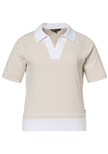 detail Goldbergh Piccola Polo Top Champagne