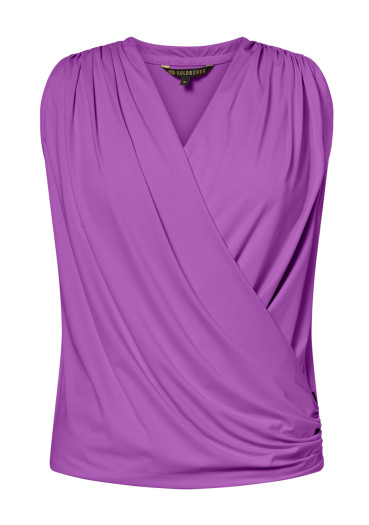 detail Goldbergh Calipso Sleeveless Top Viola