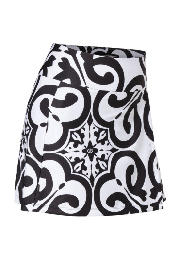 detail Dámská sukně Goldbergh Luminosa Skirt Black/White