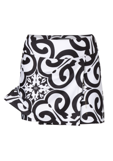 detail Dámská sukně Goldbergh Luminosa Skirt Black/White