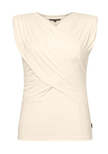 detail Goldbergh Fiorello Sleeveless Top Champagne