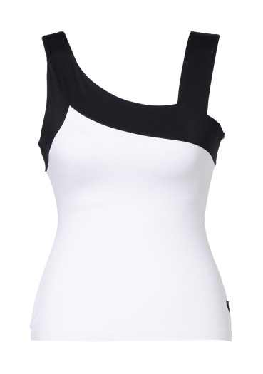 detail Goldbergh Sierra Tank With Bra White