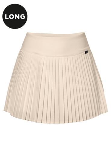 detail Goldbergh Plissé Long Skirt Champagne