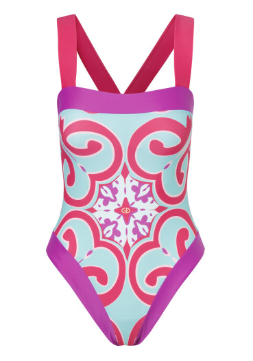 detail Goldbergh Costella Bathing Suit Turchese