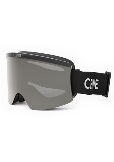 detail Celine CL40302U0001C Ski Mask Shiny Black/Shiny Black