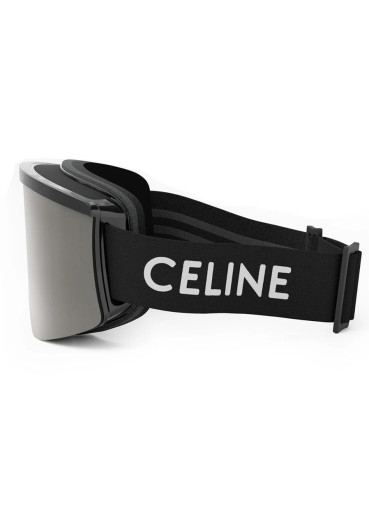 detail Celine CL40302U0001C Ski Mask Shiny Black/Shiny Black
