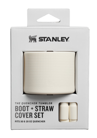 detail Stanley The Quencher Boot + Straw Topper 20oz/30oz Cream