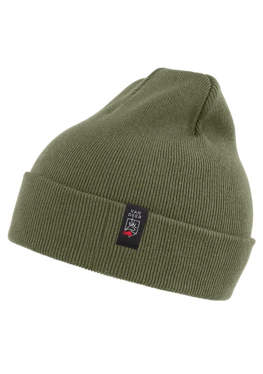 detail Čepice Van Deer Classic Beanie khaki