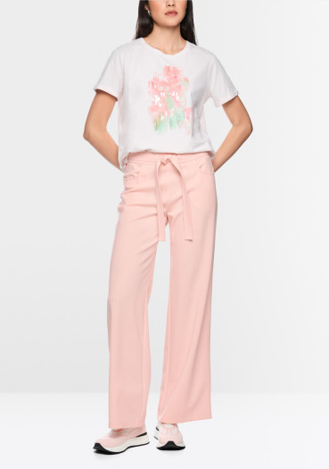 detail Dámské kalhoty Marc Cain AS 81.58 J58 Pants Rosewater New 202
