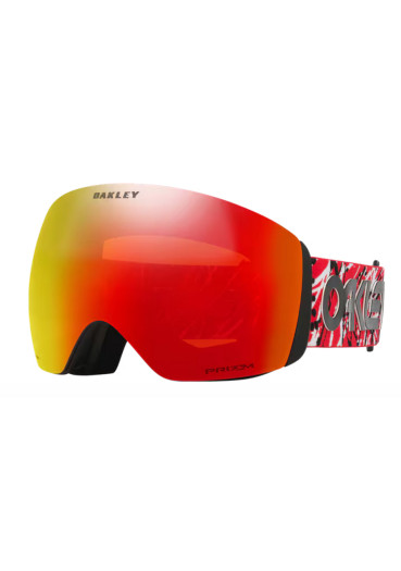 detail Lyžařské brýle Oakley 7050-F300 Flight Deck L Red Eddie wPrizm Torch