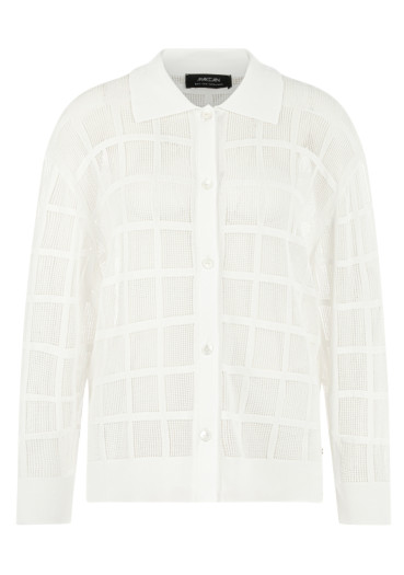 detail Dámská košile Marc Cain AC 39.21 M81 Cardigan Off-White 110