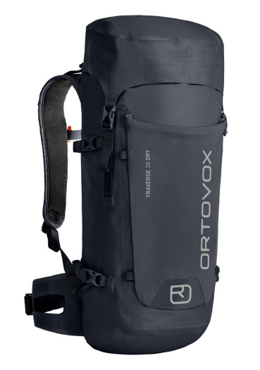 detail Batoh Ortovox Traverse 30 Dry Black Steel 30 Liter