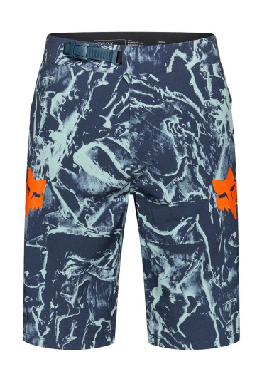 detail Pánské MTB kraťasy Fox Ranger Short Image Print Arctic Blue