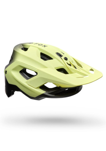 detail Cyklistická helma Fox Speedframe Pro Backfade, Ce Lime