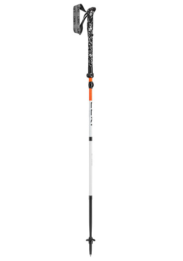 detail Leki Skysolo FX Carbon, neonorange-white-black, 120 - 140 cm