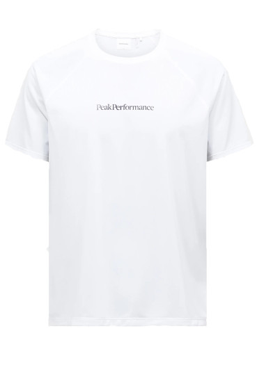 detail Pánské triko Peak Performance Active Tee Men White 089