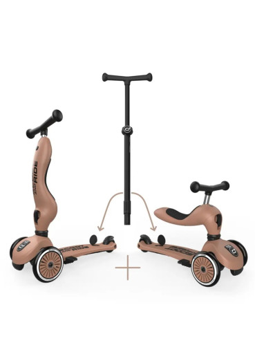 detail Scootandride Highwaykick 1 Push and Go Mocha