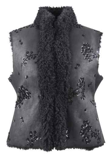 detail Dámská vesta Sportalm Inaro 200261 Black (59)