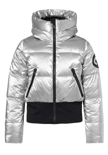 detail Dámská bunda Goldbergh Bombardino Ski Jacket Silver