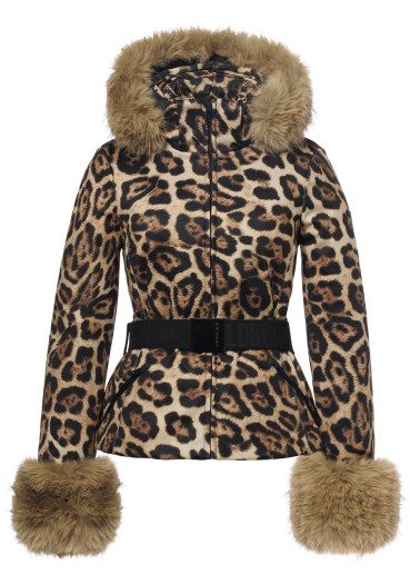 detail Dámská bunda Goldbergh Jagger Ski Jacket Faux Border Jaguar