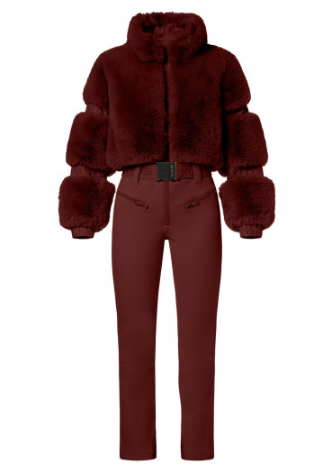 detail Dámská kombinéza Goldbergh Lieke Ski Suit Vino Rosso