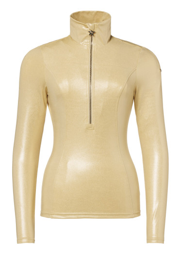 detail Dámský rolák Goldbergh Wink Ski Pully Rich Gold