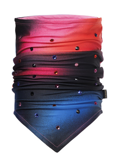 detail Dámský nákrčník Goldbergh Rinzu Neckwarmer Night Runner Bold
