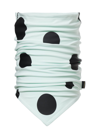 detail Dámský nákrčník Goldbergh Tama Neckwarmer Dots Mint