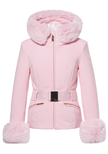 detail Dámská bunda Goldbergh Prezioso Ski Jacket Faux Border Fairy Tale