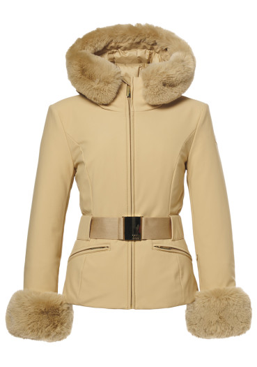 detail Dámská bunda Goldbergh Prezioso Ski Jacket Faux Border Lark