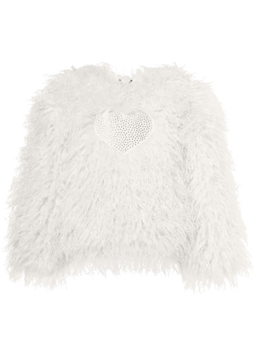 detail Dámský svetr Goldbergh Hato Pullover Snow White