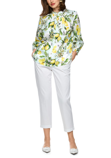 detail Dámská halenka Marc Cain AA 51.07 W02 Blouse White 100