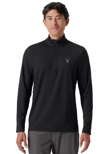 detail Pánská funkční mikina Spyder Prospect 1/2 Zip Black