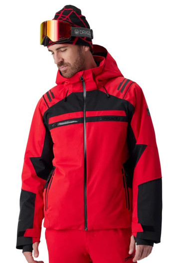 detail Pánská lyžařská bunda Spyder Titan Jacket Spyder Red