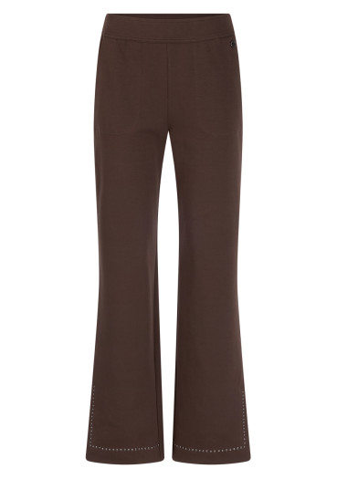 detail Dámské kalhoty Marc Cain Pants Seal Brown