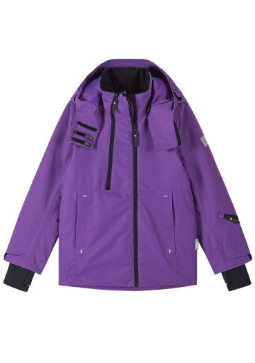 detail Dětská zimní bunda Reima Perille Plum Purple
